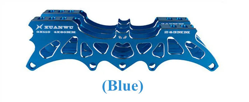3 wheels 110mm 4 wheels 80mm 243mm inline skates frame M7 alloy roller patines skating base 3X110mm 4X80mm super light