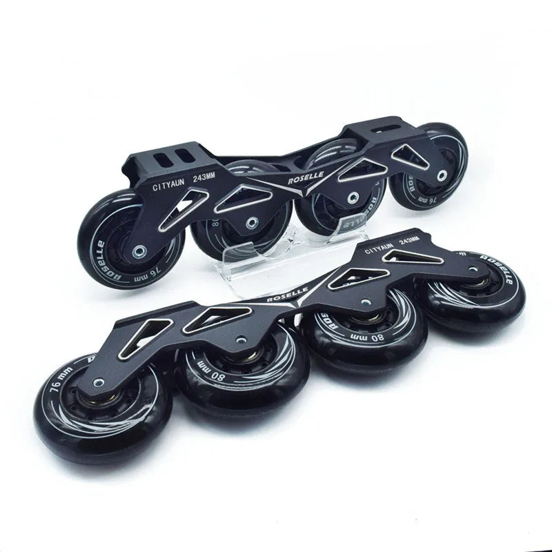 8 pcs/set 80mm 76mm 72mm 90A Rollers Inline Skates Slalom Skates Wheel For Adult Powerslide Patines skating Roller Wheels ABEC-7
