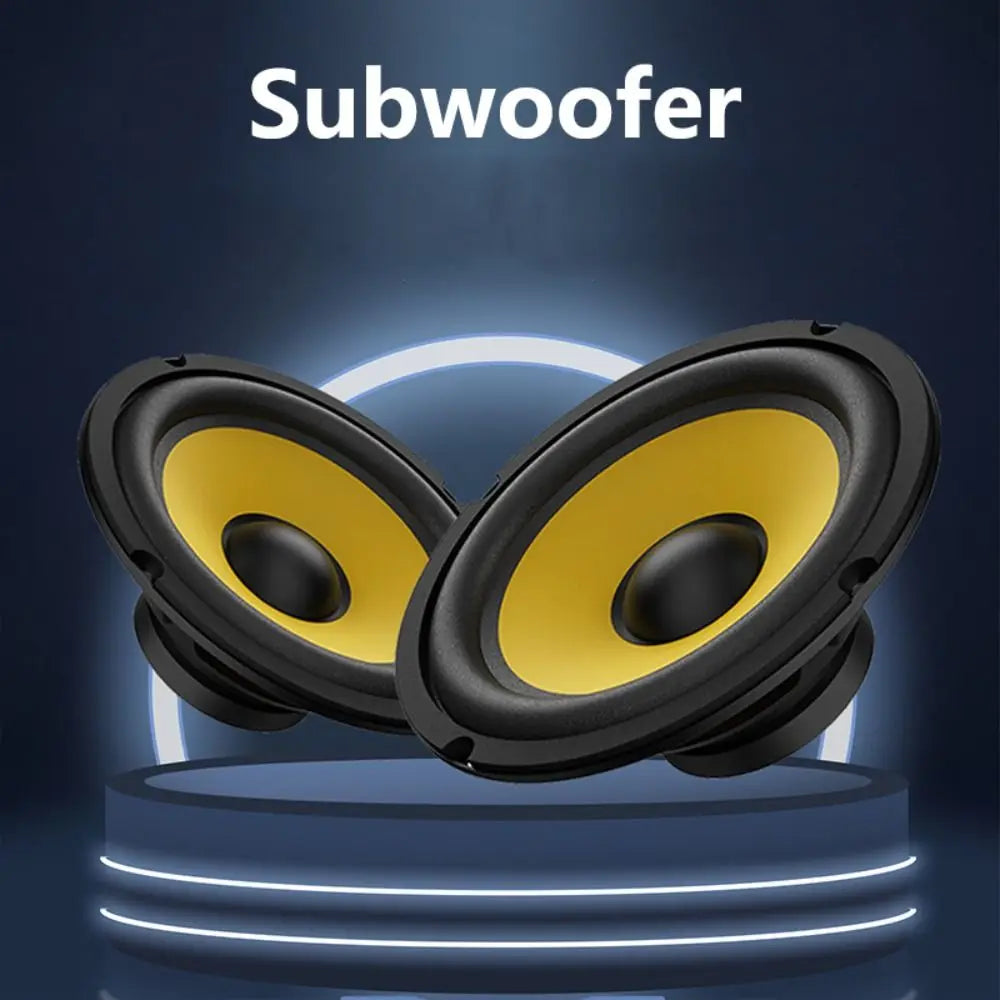 5/6/8/10 Inch Car Bass Speaker HiFi Music Full Range Frequency DIY Audio Speakers Coaxial Subwoofer Universal Car Subwoofer