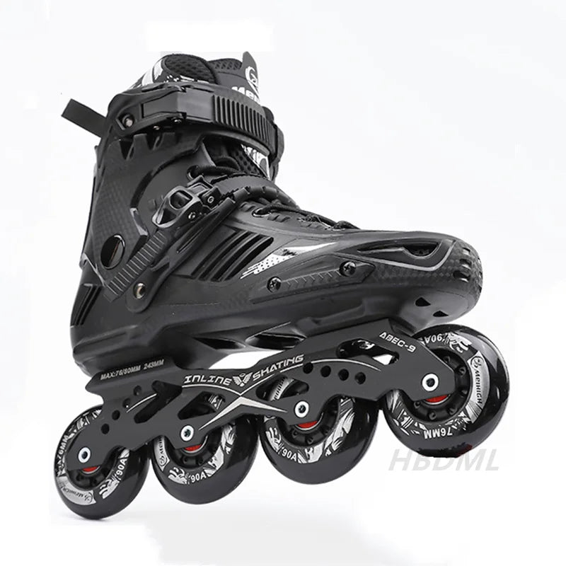 Roller Skate Wheel 62/64/68/70/72/76/80mm Inline Skates Rock Fancy Wheel PU Tyres Wear-resistant 83A/85A/90A/93A Bearing