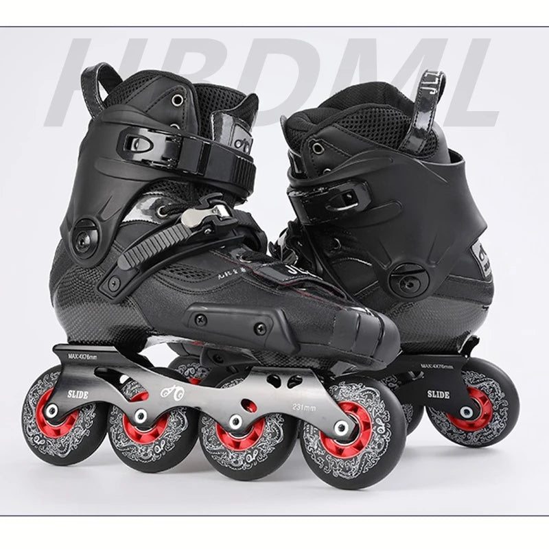 Roller Skate Wheel 62/64/68/70/72/76/80mm Inline Skates Rock Fancy Wheel PU Tyres Wear-resistant 83A/85A/90A/93A Bearing