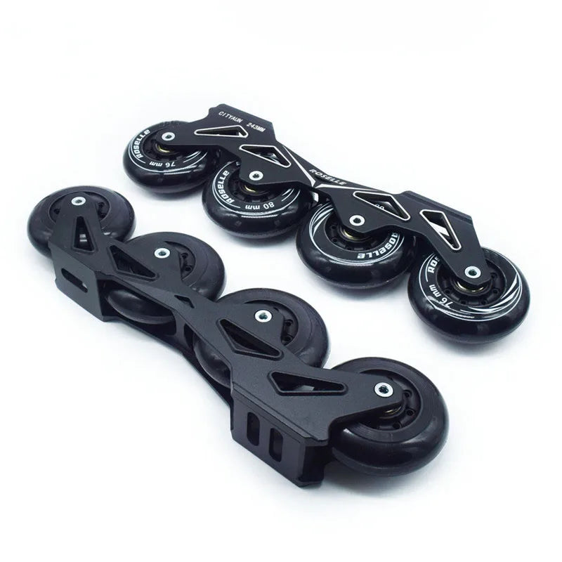 8 pcs/set 80mm 76mm 72mm 90A Rollers Inline Skates Slalom Skates Wheel For Adult Powerslide Patines skating Roller Wheels ABEC-7