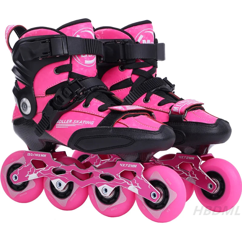 Roller Skate Wheel 62/64/68/70/72/76/80mm Inline Skates Rock Fancy Wheel PU Tyres Wear-resistant 83A/85A/90A/93A Bearing